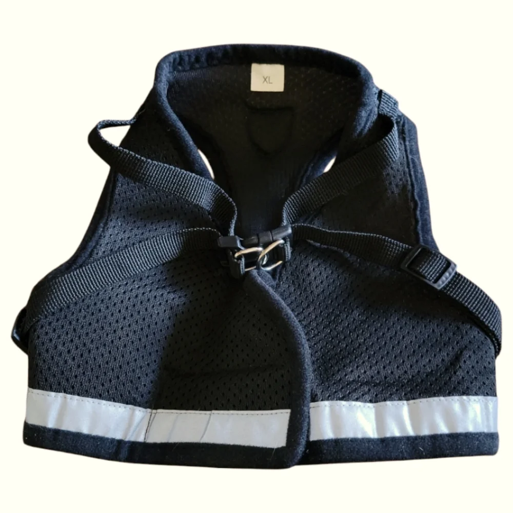 HP 😀 TinyPaw Comfortable Night Reflective No-Pull Padded Mesh Dog Harness Sz XL